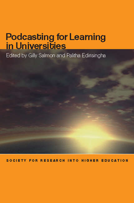 Book cover of Podcasting for Learning in Universities (UK Higher Education OUP  Humanities & Social Sciences Higher Education OUP)