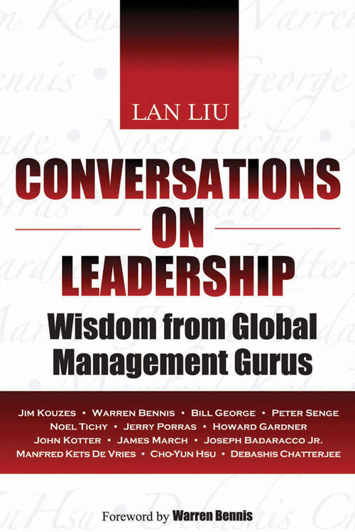 Book cover of Conversations on Leadership: Wisdom from Global Management Gurus