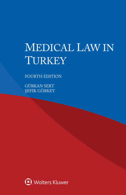 Book cover of Medical Law in Turkey