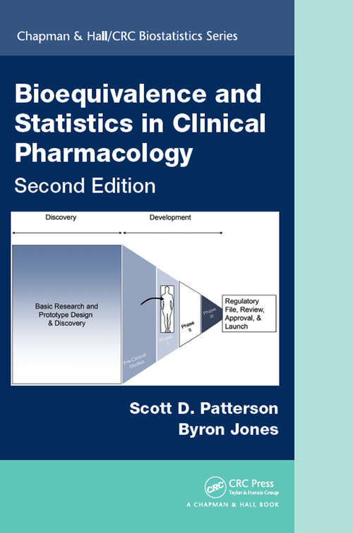Book cover of Bioequivalence and Statistics in Clinical Pharmacology (2) (Chapman & Hall/CRC Biostatistics Series)