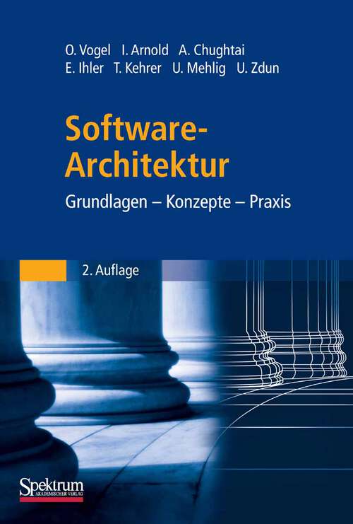 Book cover of Software-Architektur: Grundlagen - Konzepte - Praxis (2. Aufl. 2009)