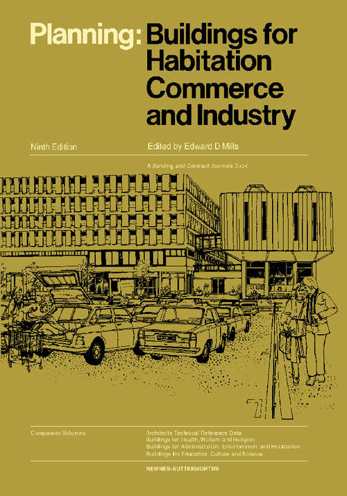 Book cover of Planning: Buildings for Habitation, Commerce and Industry (9)