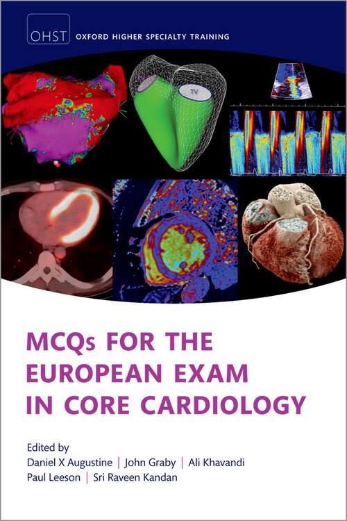 Book cover of MCQs for the European Exam in Core Cardiology (Oxford Higher Specialty Training)