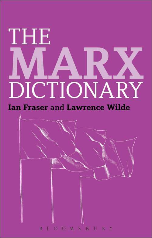 Book cover of The Marx Dictionary (Continuum Philosophy Dictionaries)