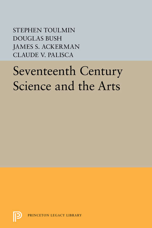 Book cover of Seventeenth-Century Science and the Arts