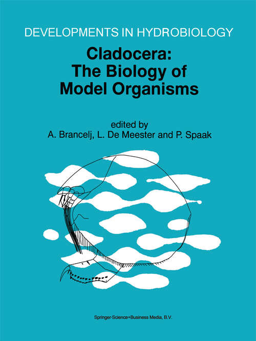 Book cover of Cladocera: Proceedings of the Fourth International Symposium on Cladocera, held in Postojna, Slovenia, 8–15 August 1996 (1997) (Developments in Hydrobiology #126)
