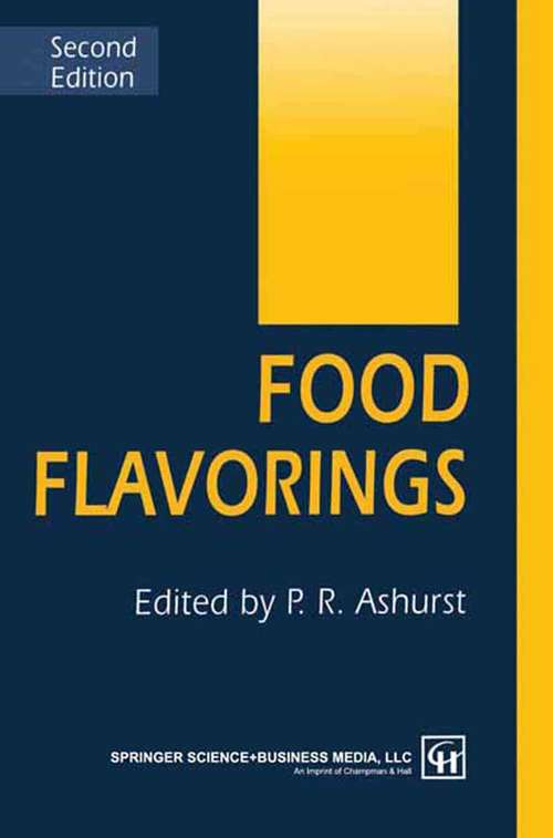 Book cover of Food Flavorings (1991)