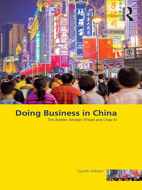 Book cover of Doing Business in China