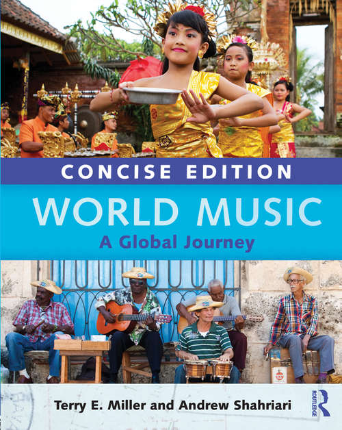 Book cover of World Music Concise Edition: A Global Journey - Paperback Only (3)