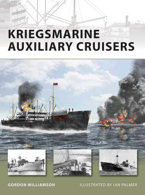 Book cover of Kriegsmarine Auxiliary Cruisers (New Vanguard)