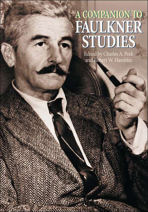 Book cover of A Companion to Faulkner Studies (Non-ser.)
