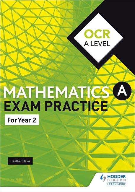 Book cover of OCR A Level (Year 2) Mathematics Exam Practice