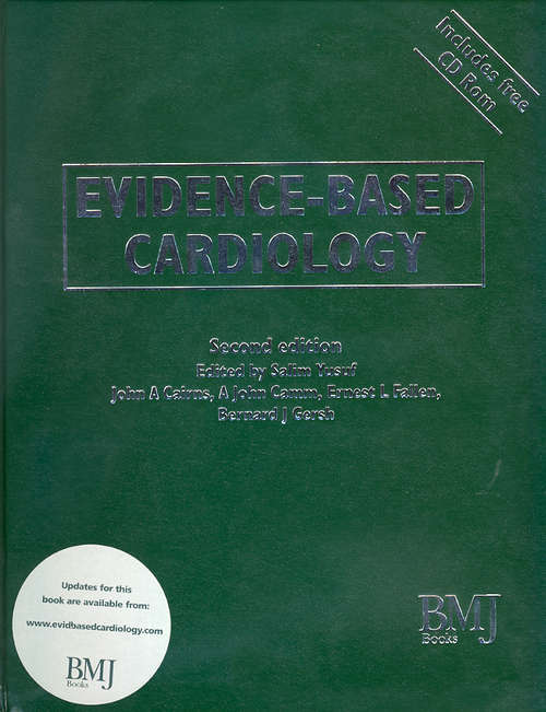 Book cover of Evidence-Based Cardiology (2) (Evidence-Based Medicine)