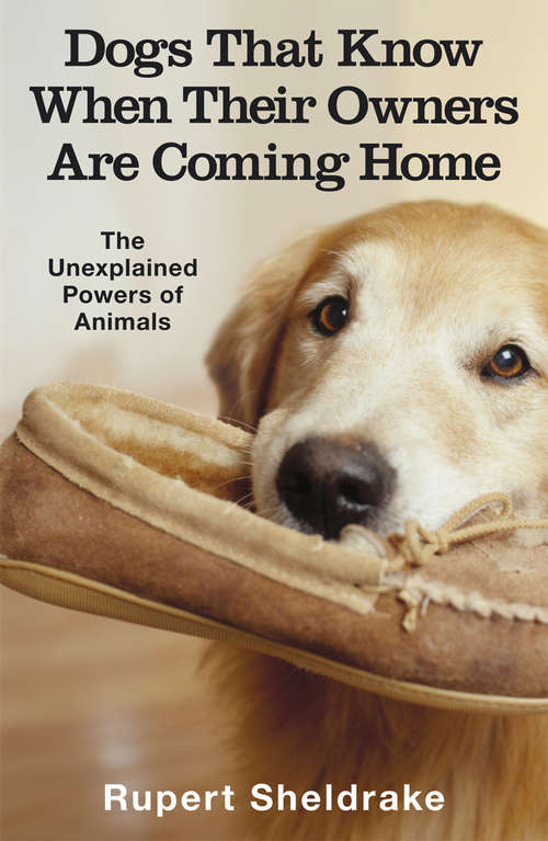 Book cover of Dogs That Know When Their Owners Are Coming Home: And Other Unexplained Powers of Animals