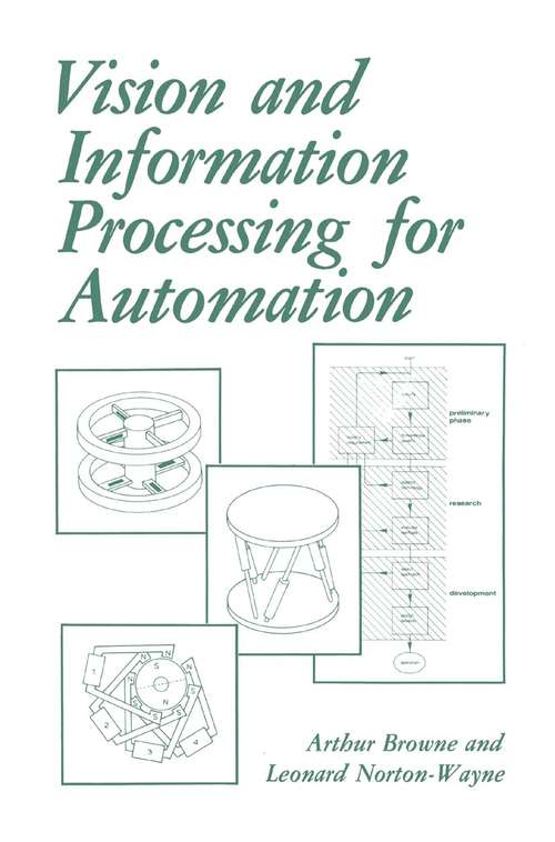 Book cover of Vision and Information Processing for Automation (1986)