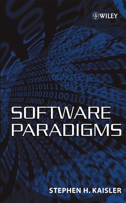 Book cover of Software Paradigms