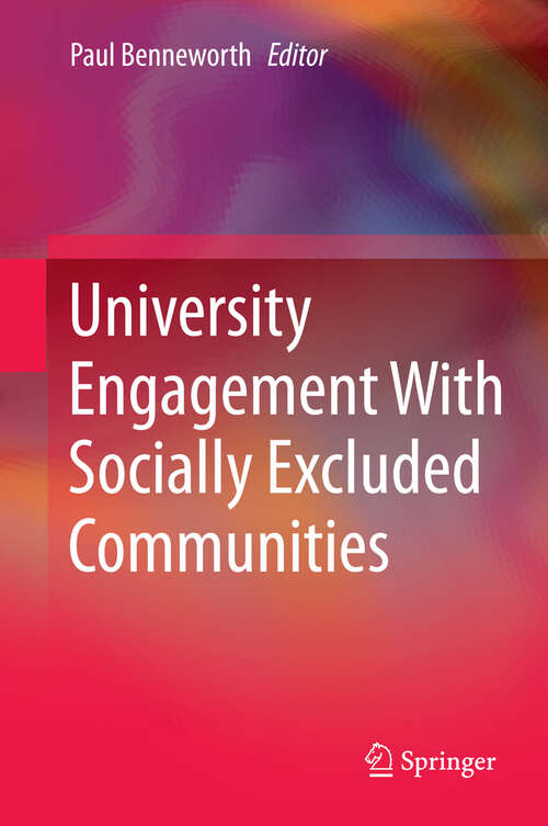 Book cover of University Engagement With Socially Excluded Communities (2013)