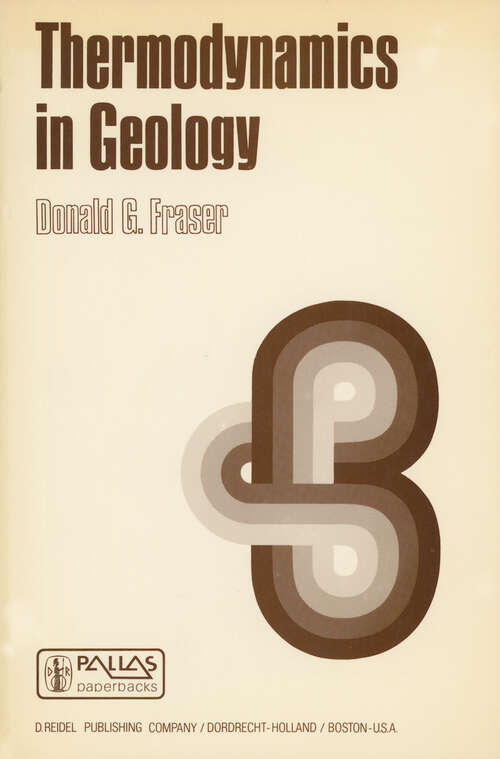 Book cover of Thermodynamics in Geology: Proceedings of the NATO Advanced Study Institute held in Oxford, England, September 17–27, 1976 (1977) (Nato Science Series C: #30)