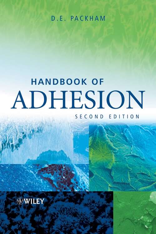 Book cover of Handbook of Adhesion (2)