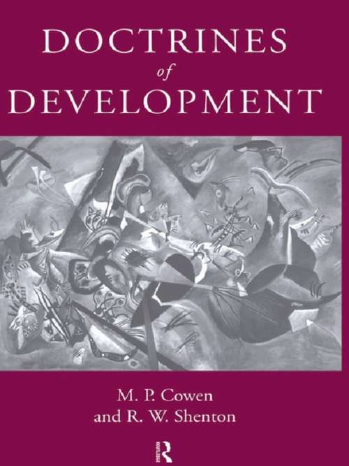 Book cover of Doctrines Of Development