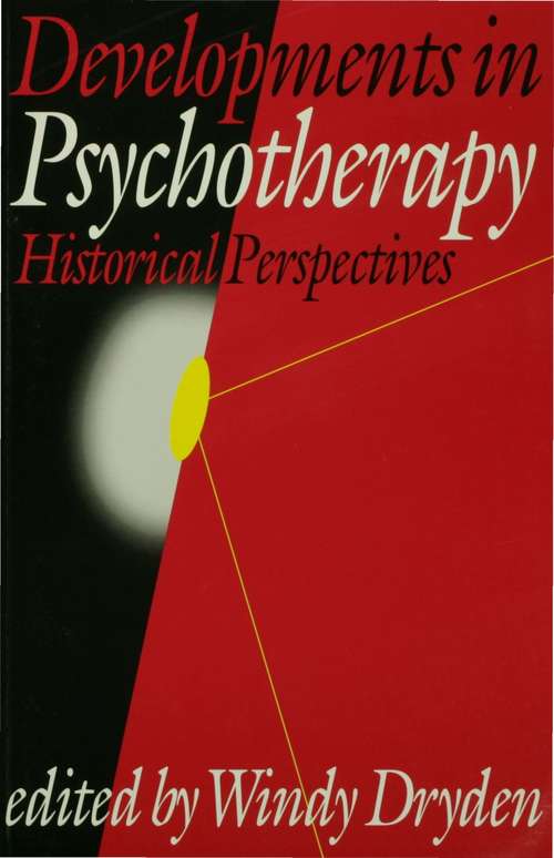 Book cover of Developments in Psychotherapy: Historical Perspectives (PDF)