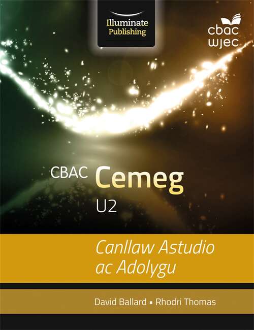 Book cover of CBAC Cemeg U2 Canllaw Astudio ac Adolygu (PDF)