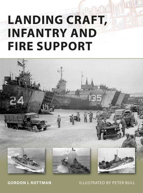 Book cover of Landing Craft, Infantry and Fire Support (New Vanguard #157)