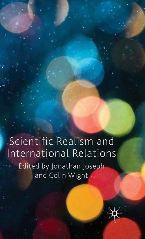 Book cover of Scientific Realism and International Relations (2010)