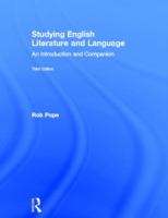 Book cover of Studying English Literature and Language: An Introduction and Companion (3)