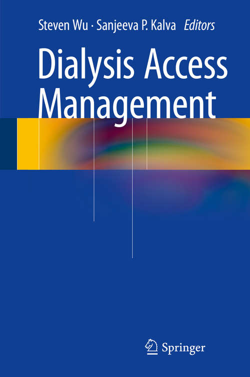 Book cover of Dialysis Access Management (2015)