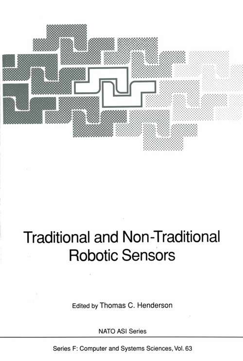 Book cover of Traditional and Non-Traditional Robotic Sensors (1990) (NATO ASI Subseries F: #63)