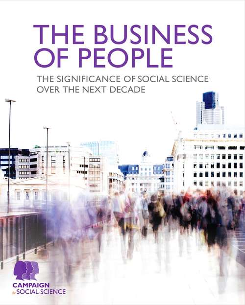 Book cover of The Business of People: The significance of social science over the next decade (PDF)