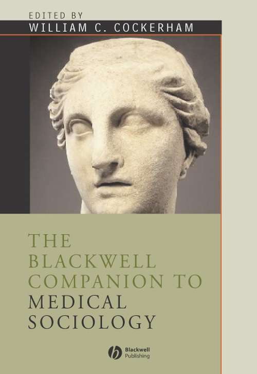 Book cover of The Blackwell Companion to Medical Sociology
