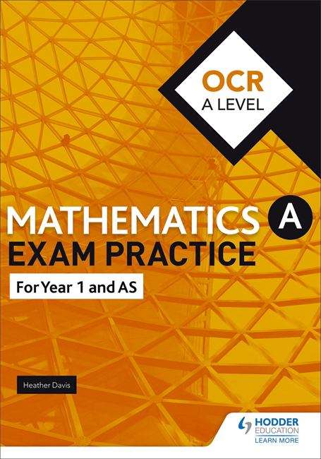 Book cover of OCR Year 1/AS Mathematics Exam Practice (PDF)