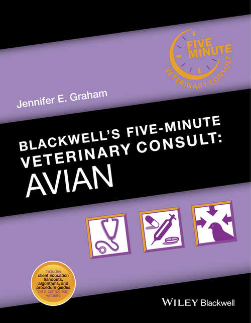 Book cover of Blackwell's Five-Minute Veterinary Consult: Avian (Blackwell's Five-Minute Veterinary Consult)