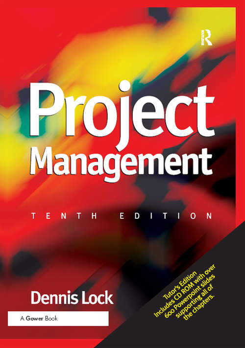 Book cover of Project Management (10)