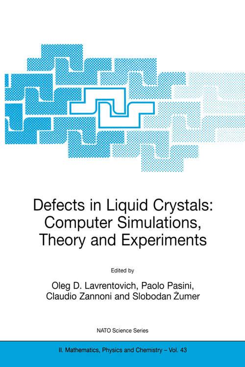 Book cover of Defects in Liquid Crystals: Computer Simulations, Theory and Experiments (2001) (NATO Science Series II: Mathematics, Physics and Chemistry #43)