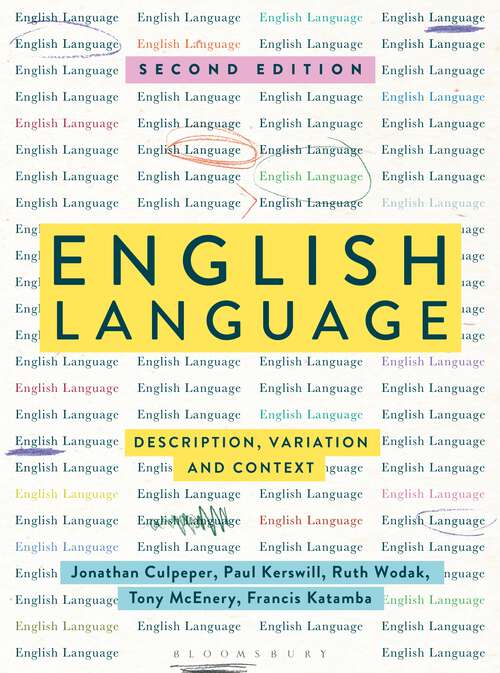 Book cover of English Language: Description, Variation and Context (PDF) (2nd ed. 2018)