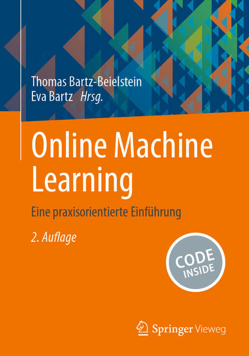 Book cover of Online Machine Learning: Eine praxisorientierte Einführung (2. Auflage 2024)