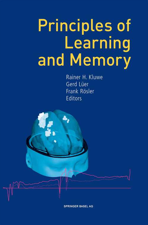 Book cover of Principles of Learning and Memory (2003)