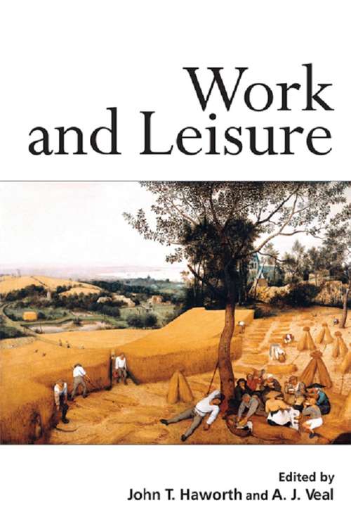 Book cover of Work and Leisure
