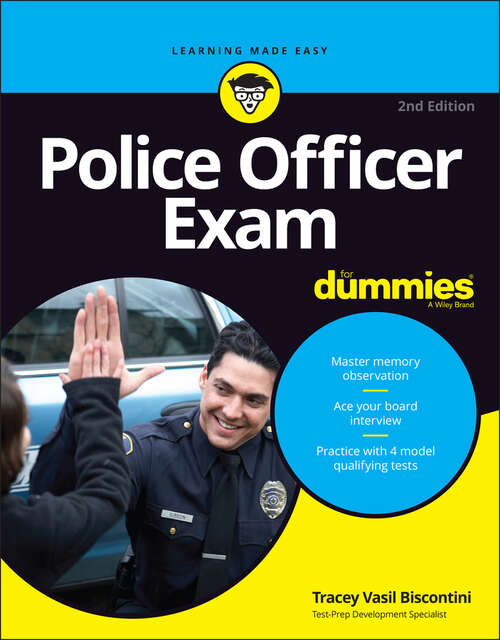 Book cover of Police Officer Exam For Dummies (2)