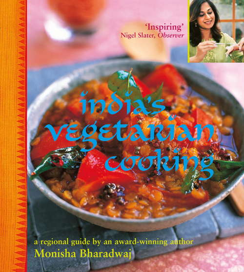 Book cover of India's Vegetarian Cooking