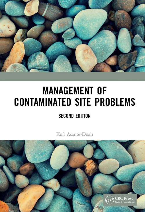 Book cover of Management of Contaminated Site Problems, Second Edition (2)