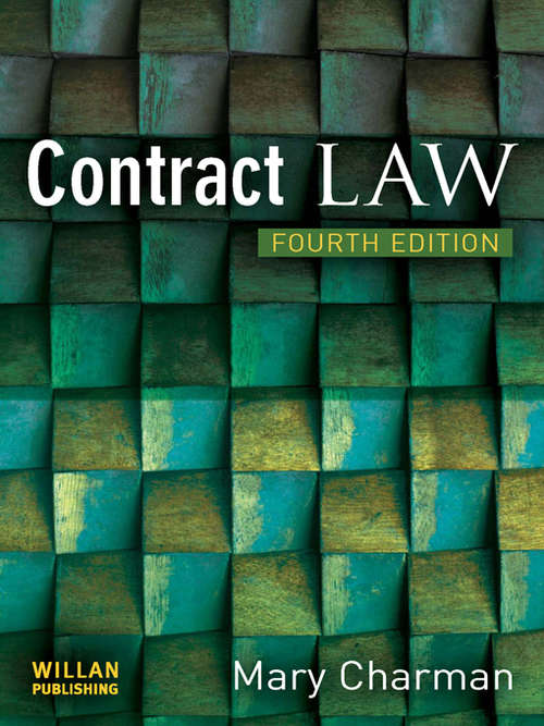 Book cover of Contract Law