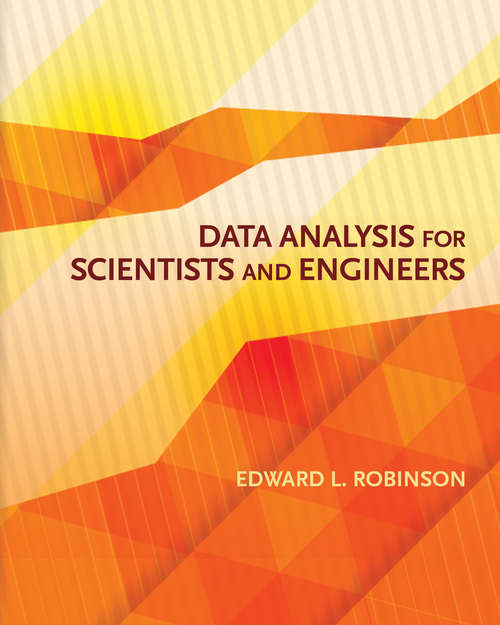 Book cover of Data Analysis for Scientists and Engineers (PDF)