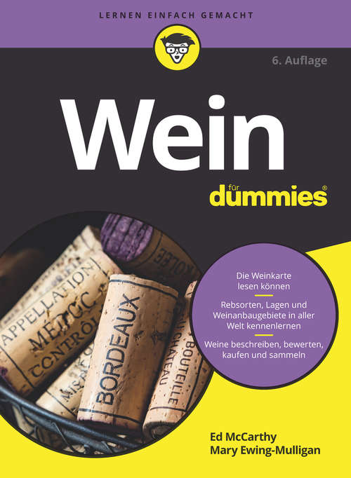 Book cover of Wein für Dummies (6. Auflage) (Für Dummies)
