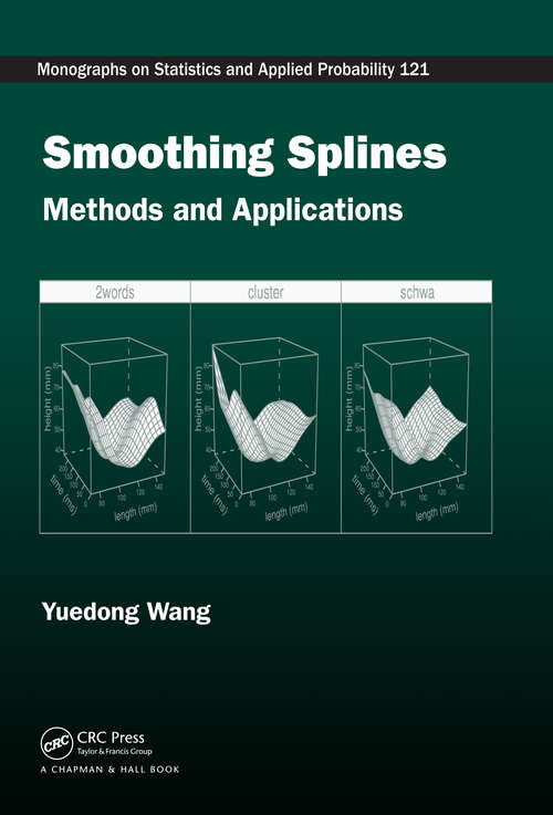 Book cover of Smoothing Splines: Methods and Applications