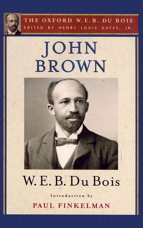 Book cover of John Brown (The Oxford W. E. B. Du Bois)