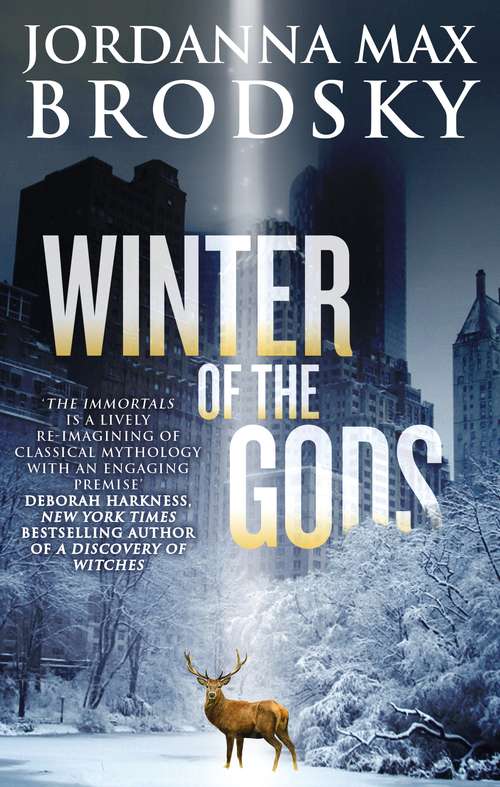 Book cover of Winter of the Gods (Olympus Bound #2)